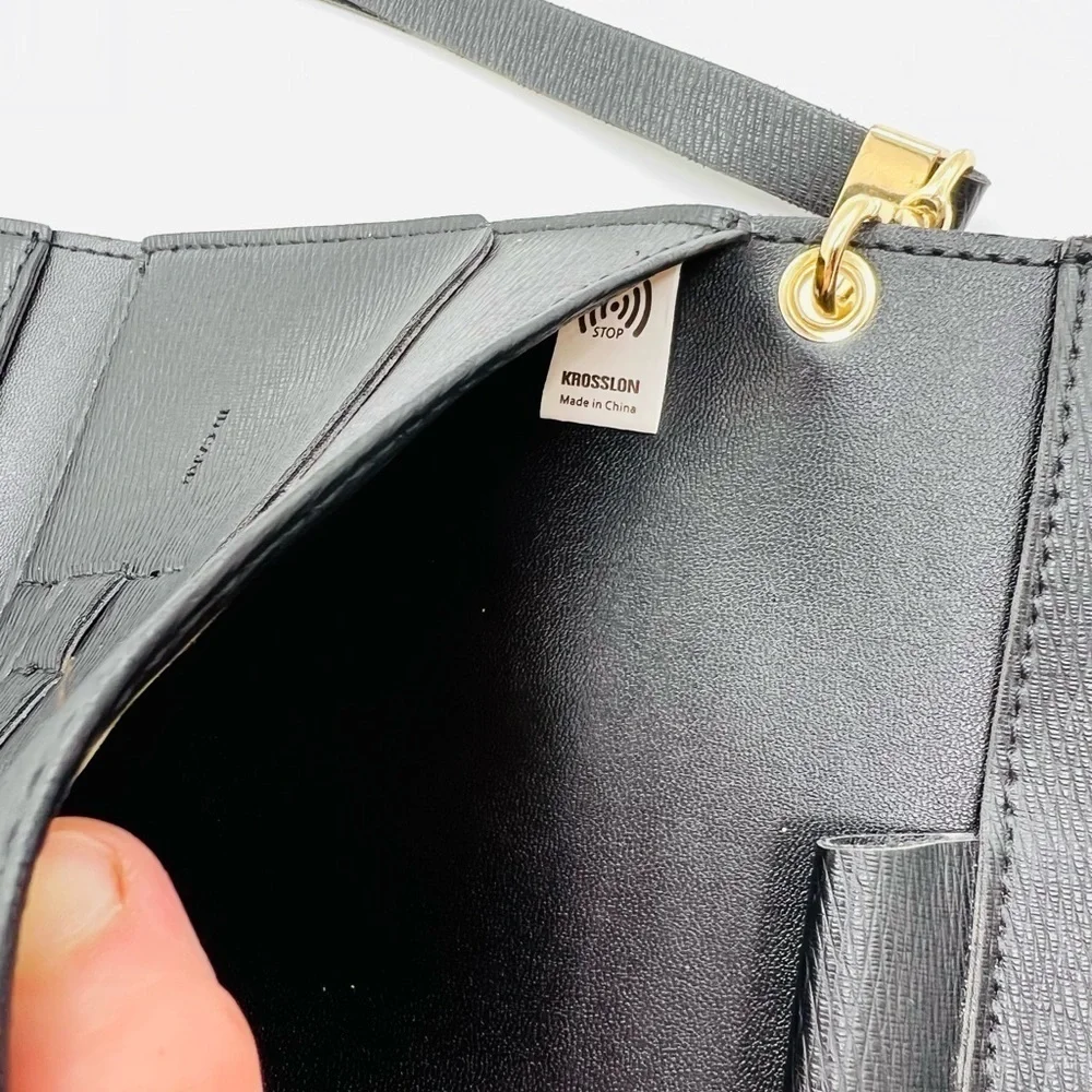 KROSSLON BLACK TRAVEL WRISTLET/WALLET
